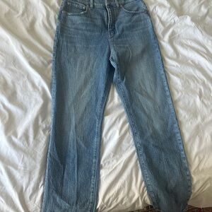madewell 90s straight jean